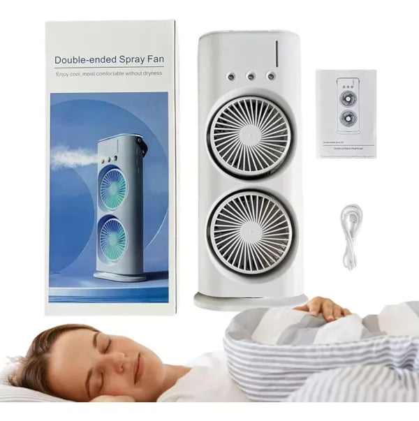 VENTILADOR DE AIRE FRIO CON HUMIDIFICADOR